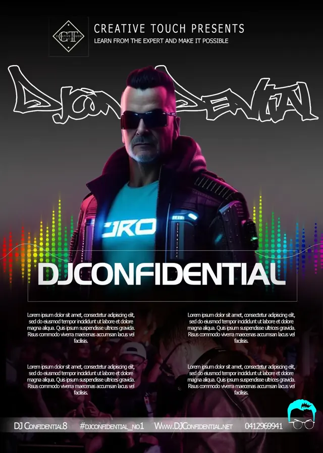 DJ Night — Event poster